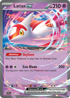 Latias ex - 76/191