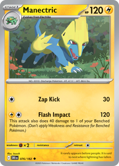 Manectric - 76/182