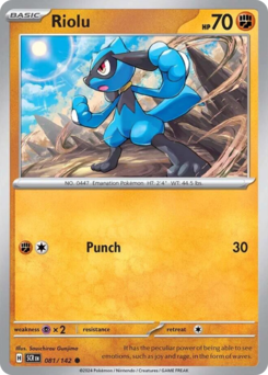 Riolu - 81/142