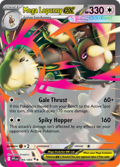 Mega Lopunny ex - 84/94