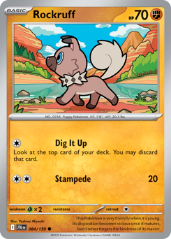 Rockruff - 84/159