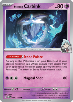 Steven's Carbink - 86/182