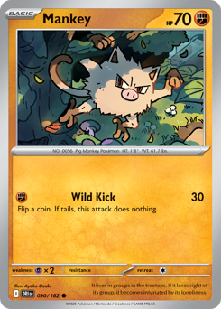 Mankey - 90/182