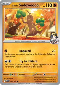 Ethan's Sudowoodo - 93/182