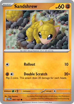 Sandshrew - 97/167