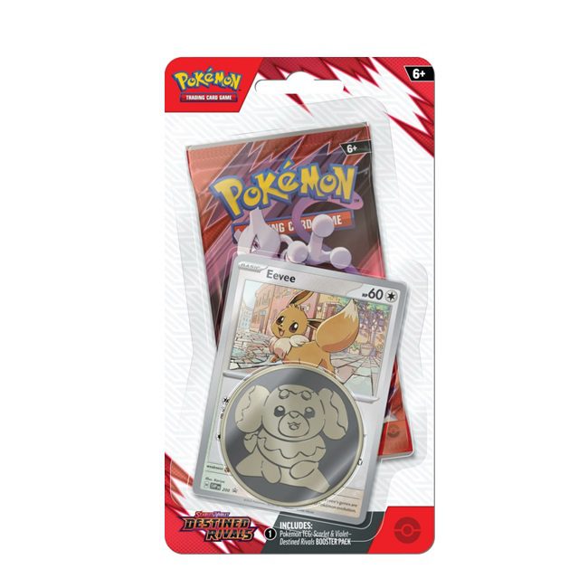 Pokémon blister pack met Eevee kaart van Find My Card