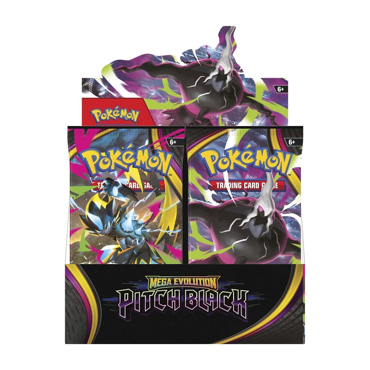 Pokémon TCG: Mega Evolution-Pitch Black Booster Display Box