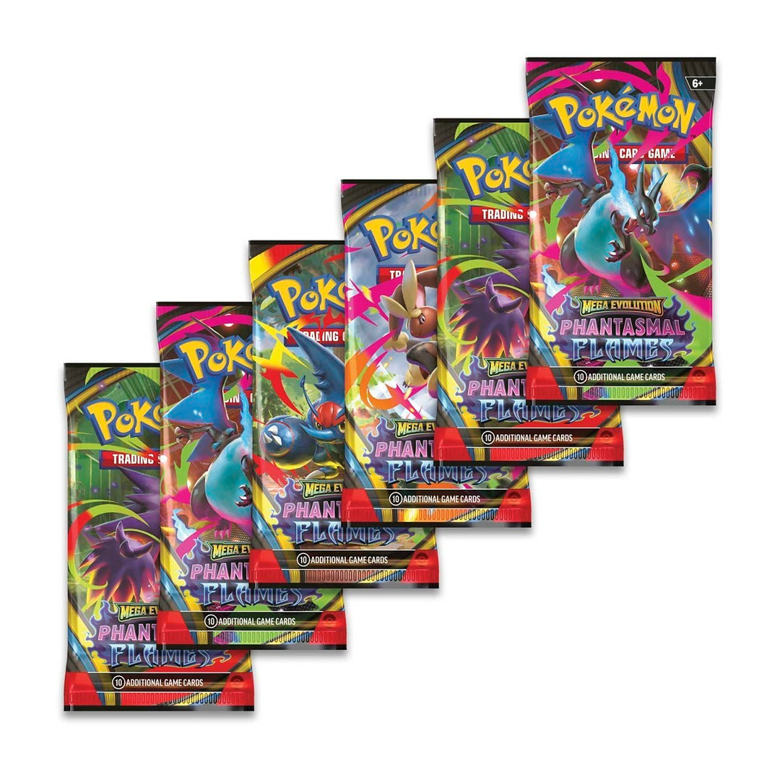 Pokémon TCG: Mega Evolution-Phantasmal Flames Booster Pack