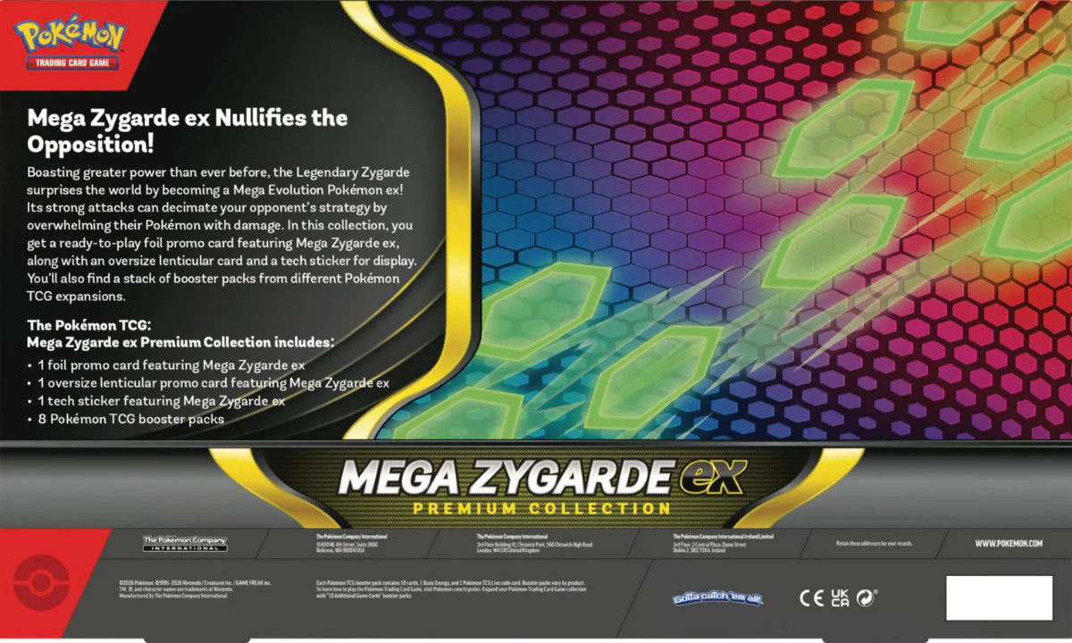 Pokémon TCG: Mega Evolution-Perfect Order Mega Zygarde ex Premium Collection