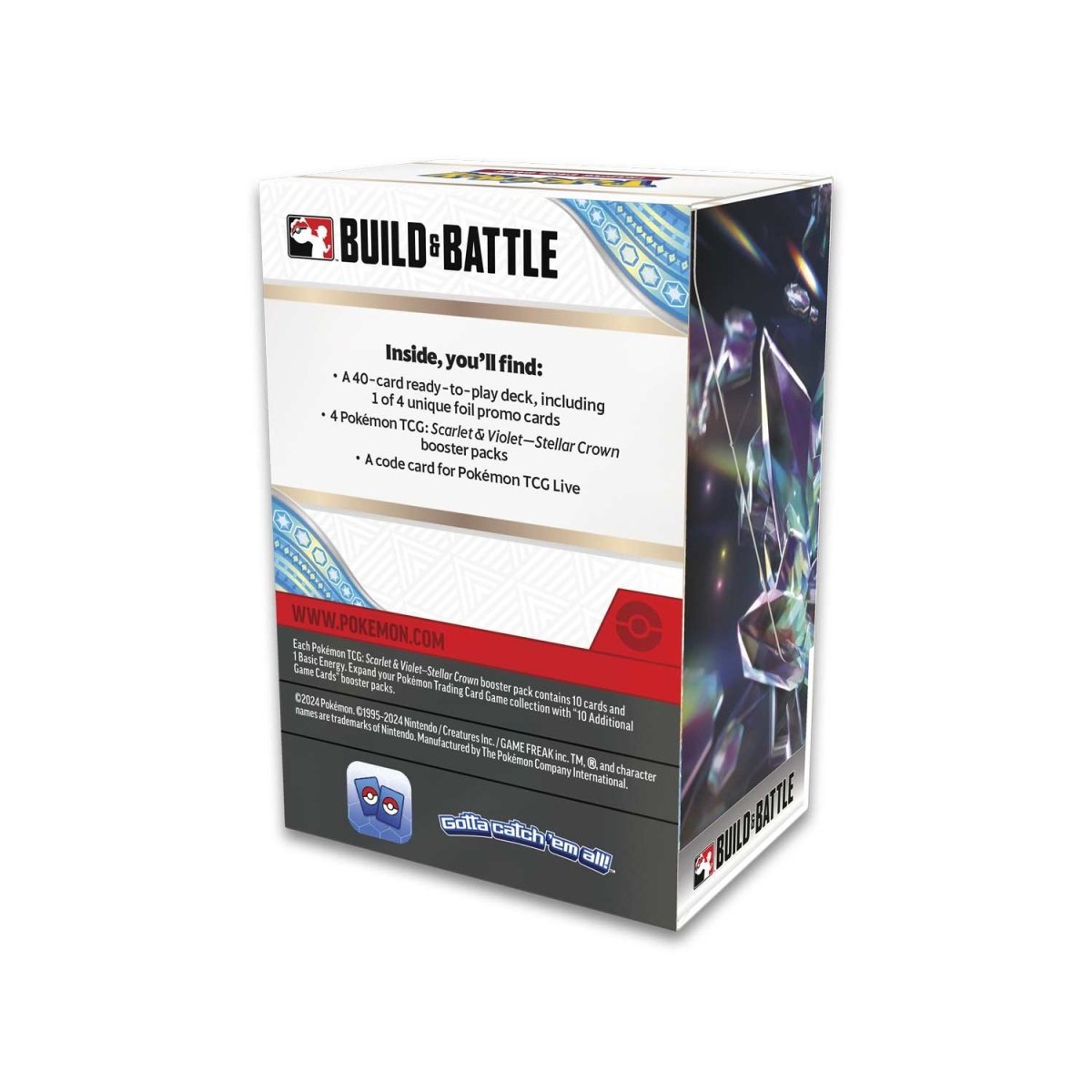 Pokémon TCG: Scarlet & Violet-Stellar Crown Build & Battle Box