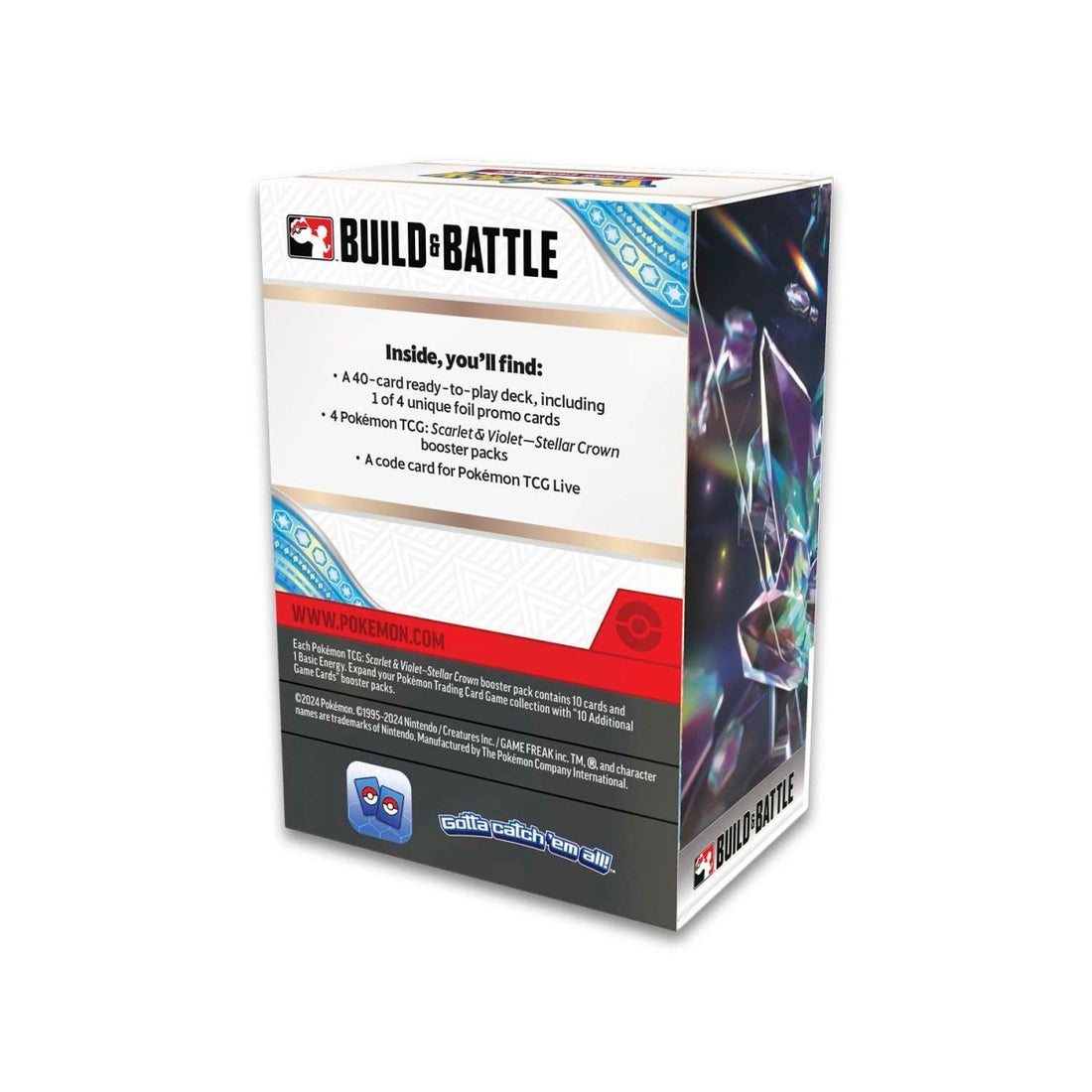 Pokémon TCG: Scarlet & Violet-Stellar Crown Build & Battle Box