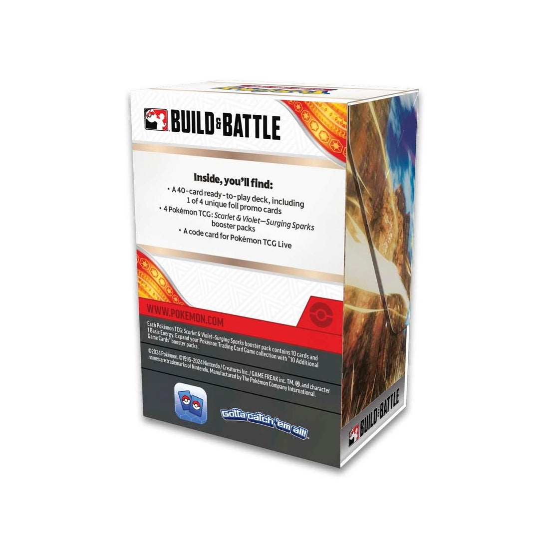 Pokémon TCG: Scarlet & Violet-Surging Sparks Build & Battle Box