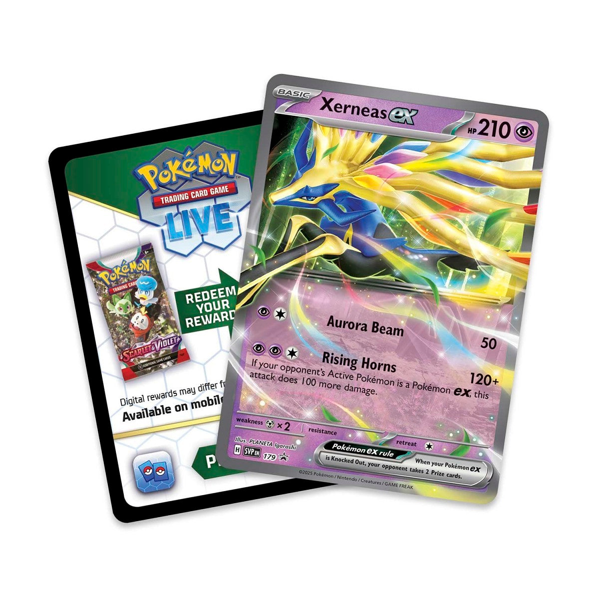 Pokémon TCG: Azure Legends Tin (Xerneas ex)