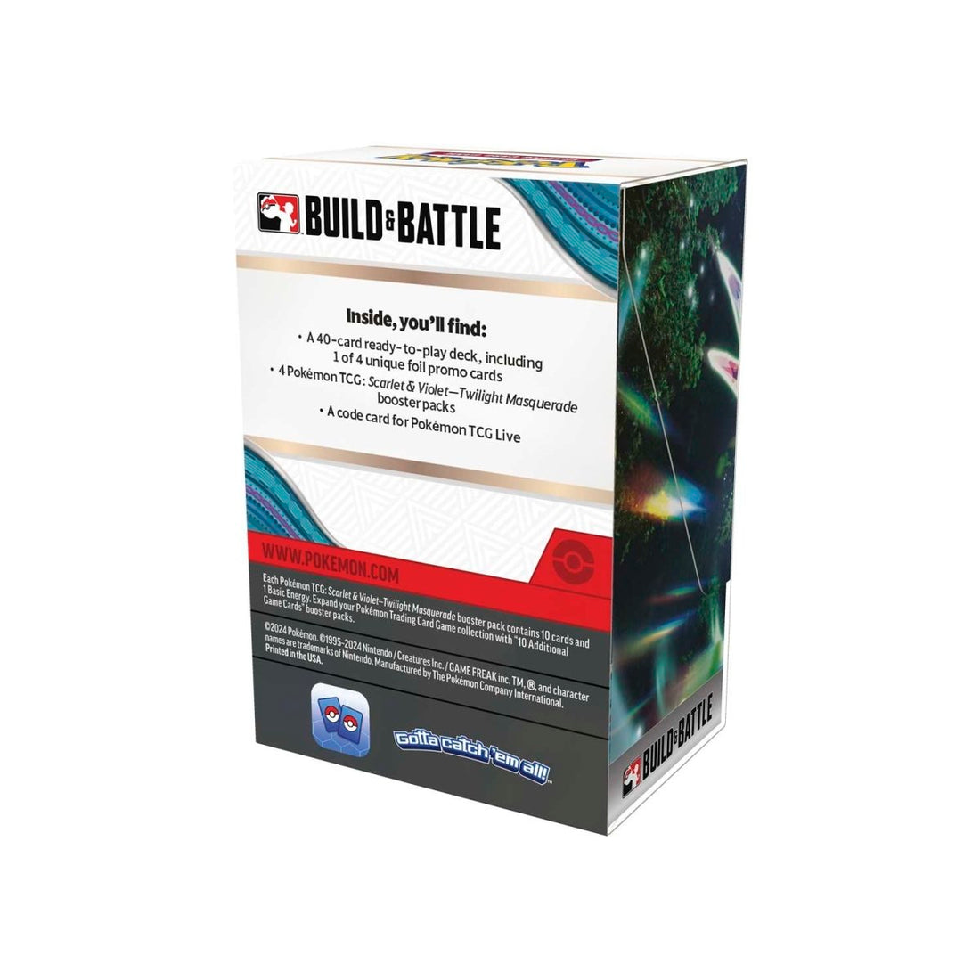 Pokémon TCG: Scarlet & Violet-Twilight Masquerade Build & Battle Box