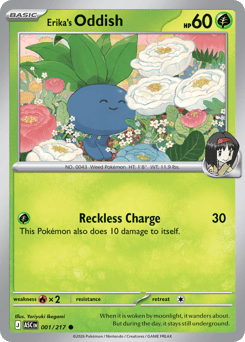 Erika's Oddish - 1/217