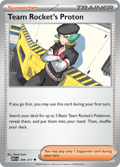 Team Rocket's Proton - 208/217
