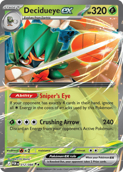Decidueye ex - 12/88
