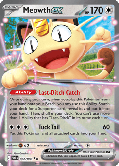 Zeldzame Meowth ex Pokémon kaart online kopen bij Find My Card
