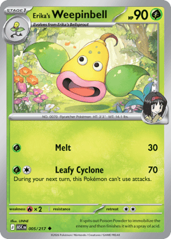 Erika's Weepinbell - 5/217