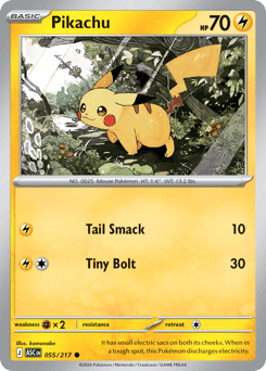 Pikachu - 55/217
