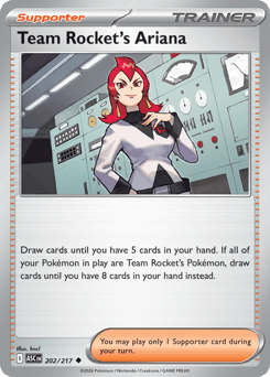 Team Rocket's Ariana - 202/217