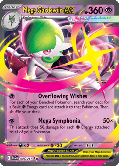 Mega Gardevoir ex - 89/217