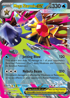 Mega Starmie ex - 21/88