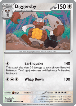 Zeldzame Diggersby Pokémon kaart online kopen bij Find My Card