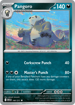 Pangoro - 140/217