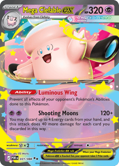 Mega Clefable ex - 31/88