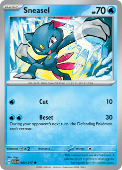 Sneasel - 44/217