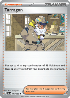 Zeldzame Tarragon Pokémon Trainer kaart online kopen bij Find My Card