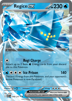 Regice ex - 48/217