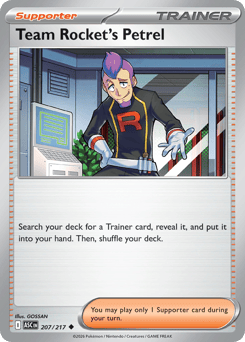 Team Rocket's Petrel - 207/217