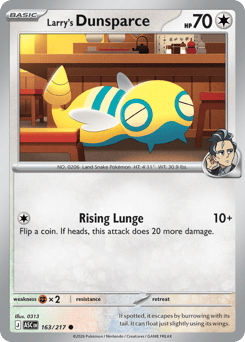 Larry's Dunsparce - 163/217