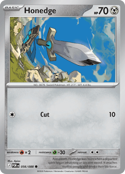 Zeldzame Honedge Pokémon kaart online kopen bij Find My Card