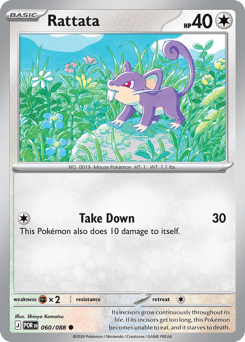 Zeldzame Rattata Pokémon kaart online kopen bij Find My Card