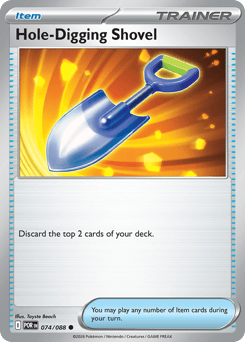 Zeldzame Hole-Digging Shovel Pokémon Trainer kaart online kopen bij Find My Card