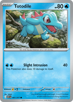 Totodile - 41/217
