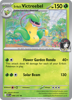 Erika's Victreebel - 6/217