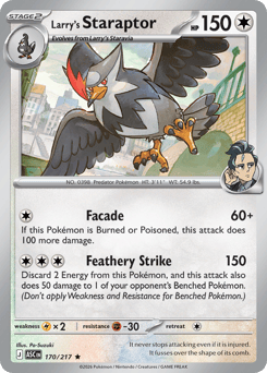 Larry's Staraptor - 170/217