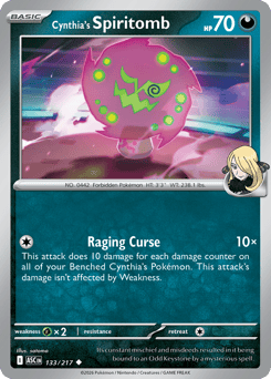 Cynthia's Spiritomb - 133/217