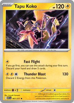 Tapu Koko - 67/217