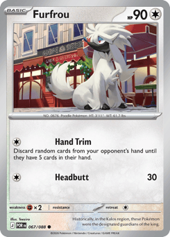 Zeldzame Furfrou Pokémon kaart online kopen bij Find My Card