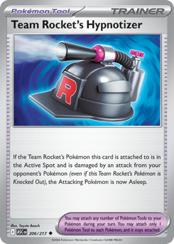 Team Rocket's Hypnotizer - 206/217