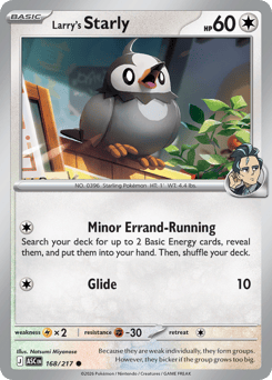 Larry's Starly - 168/217