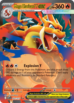 Mega Charizard Y ex - 22/217