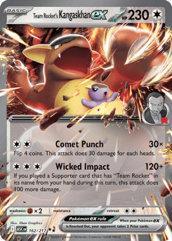 Team Rocket's Kangaskhan ex - 162/217