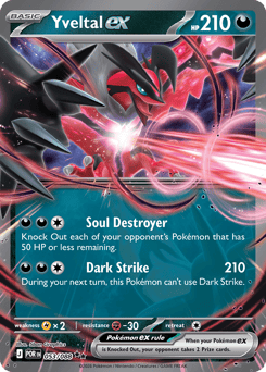Zeldzame Yveltal EX Pokémonkaart online kopen bij Find My Card.