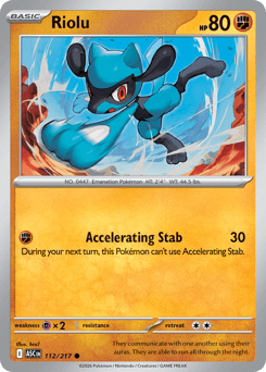 Riolu - 112/217
